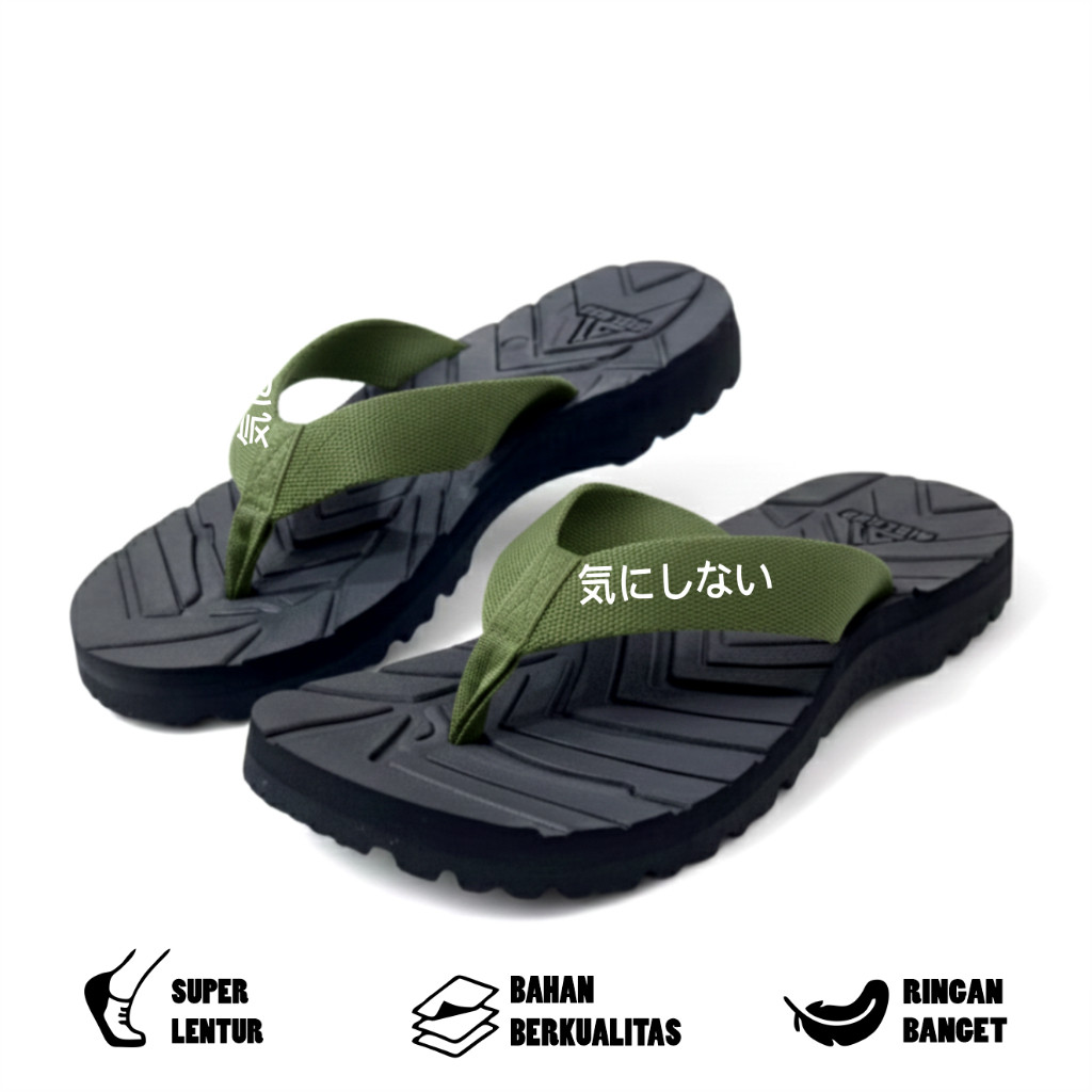 Sandal Gunung Outdoor Wanita Urban & Outdoor Sandal Gunung Pria Wanita / Sandal Jepit Gunung Pria / 