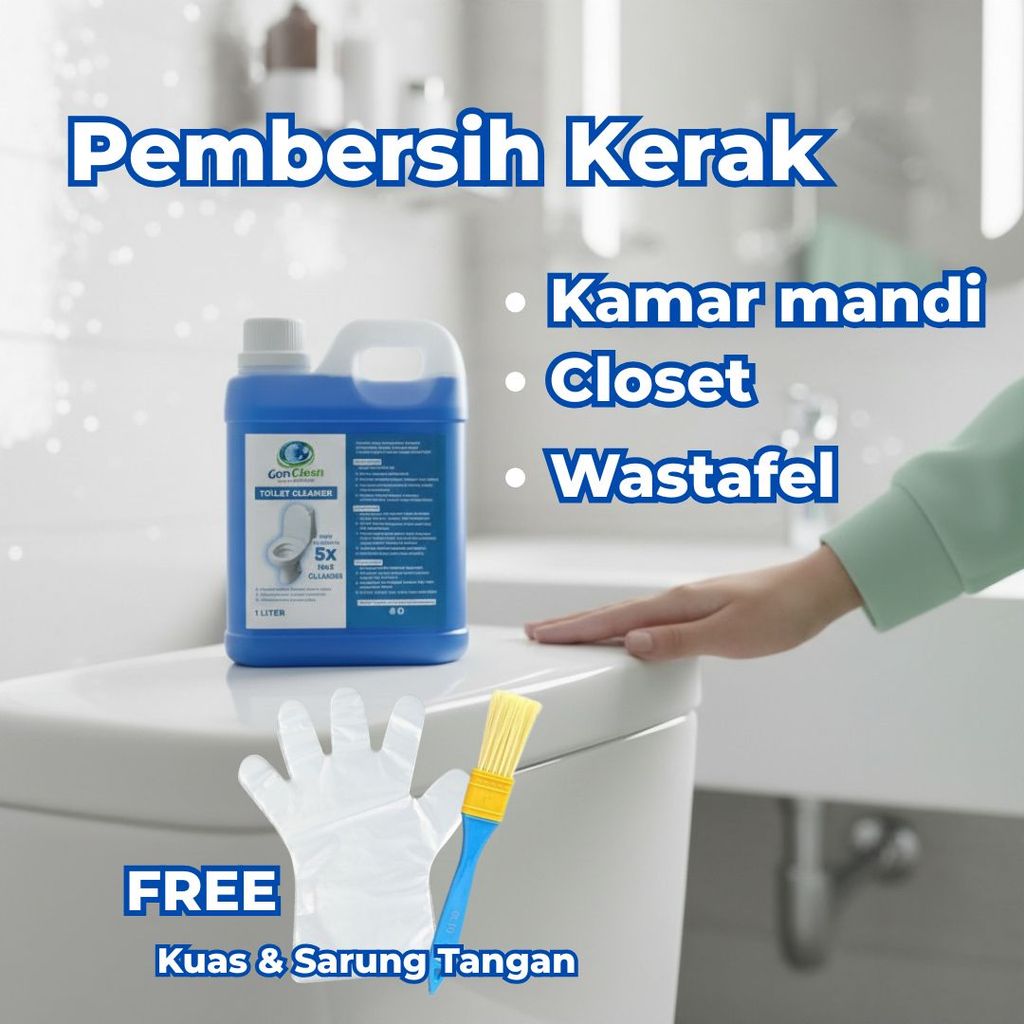 Pembersih Keramik Kamar Mandi | Penghilang Kerak Air Keras X1-103