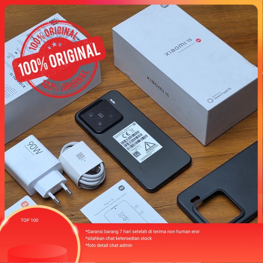 Xiaomi 15 12/512GB second resmi