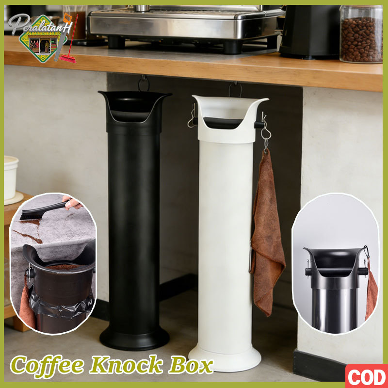 Standing Coffee Knock Box Tube Bin Coffee Wadah Ampas Kopi Berdiri Tube Bin Coffee Berdiri