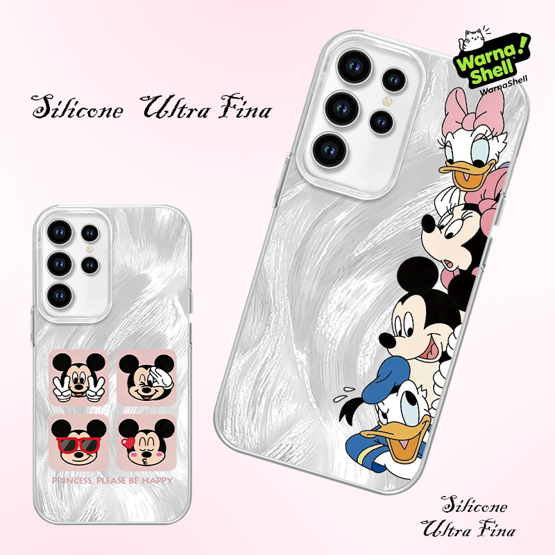 Mickey Mouse phone case compatible with Samsung A55 A54 A05 A05S a series of phone cases