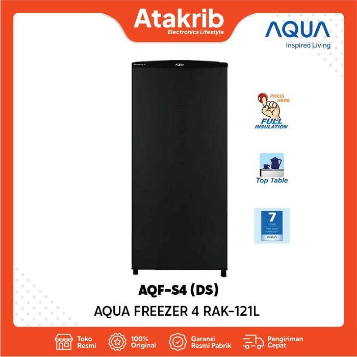 AQUA FREEZER 4 RAK AQF-S4 (DS) Kapasitas 121L
