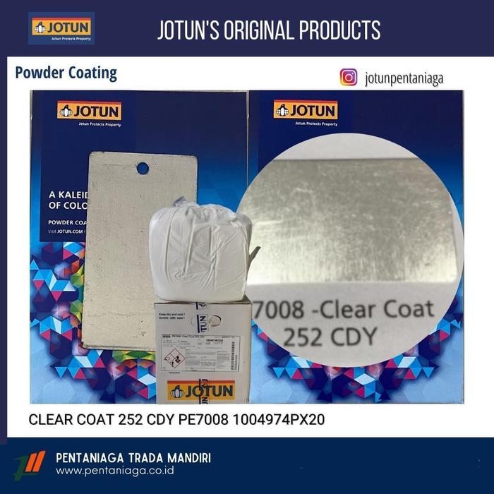 Powder Coating Jotun Clear Coat 252 Gloss 1004974PX20 Paint