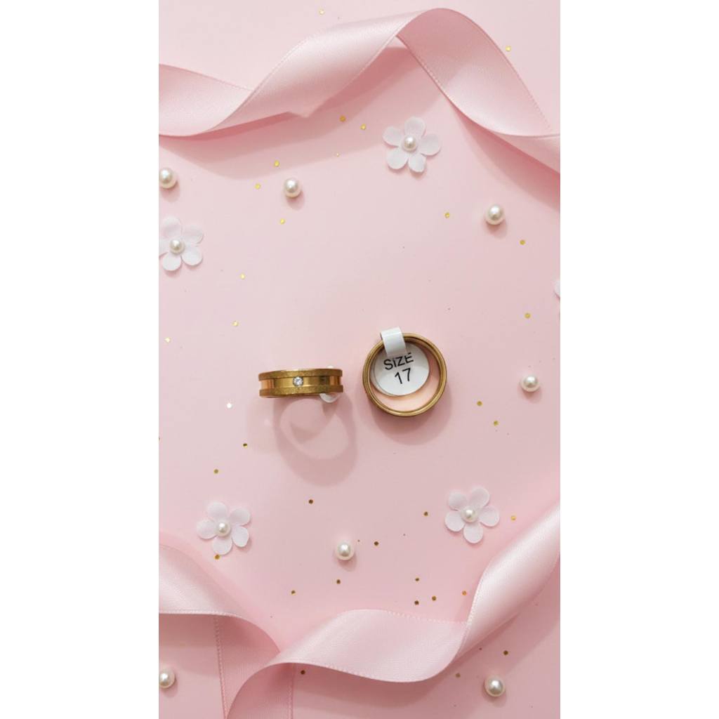 CINCIN EMAS PERMATA PRIA ATAU WANITA PS