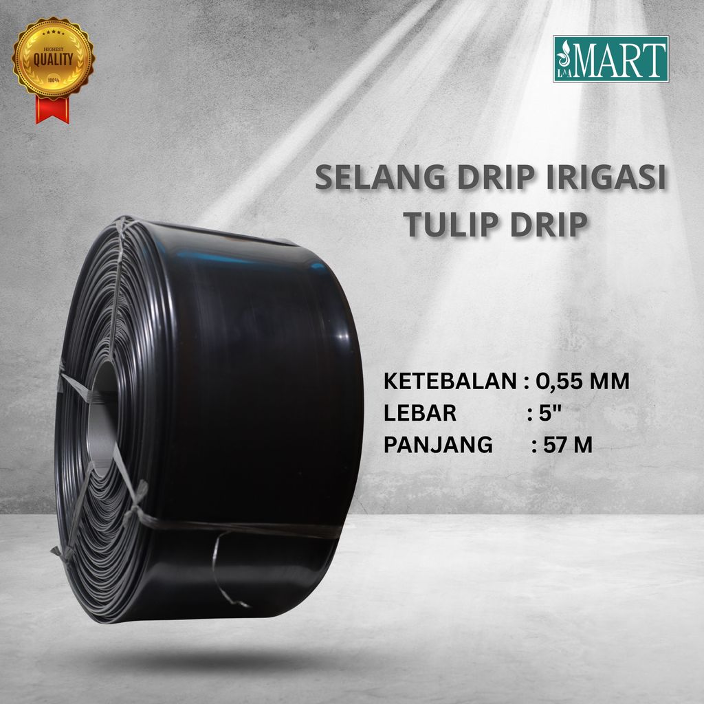 Selang Drip Irrigation Tape - Tulip Drip 5 inch ( Roll )
