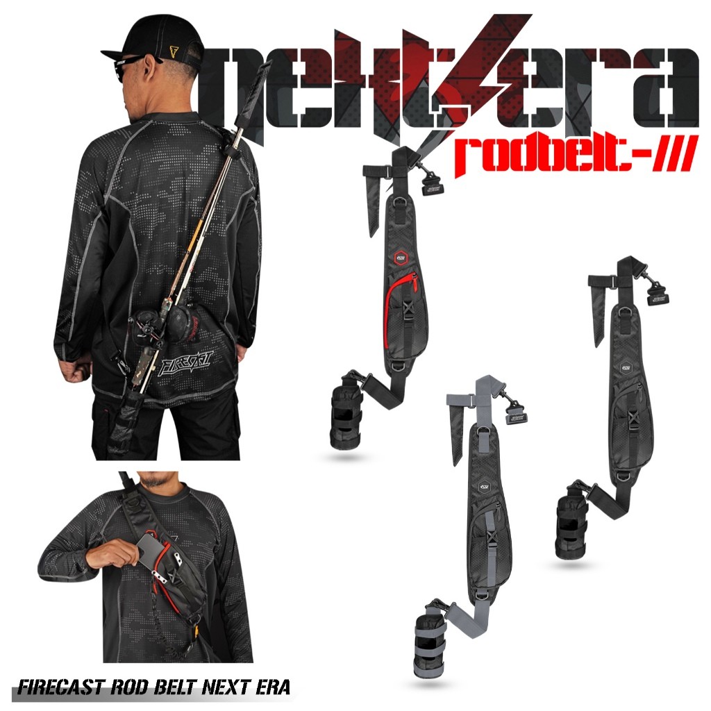 READY Firecast | Tas Pancing | Tas Joran | Firecast Rod Belt Nextera