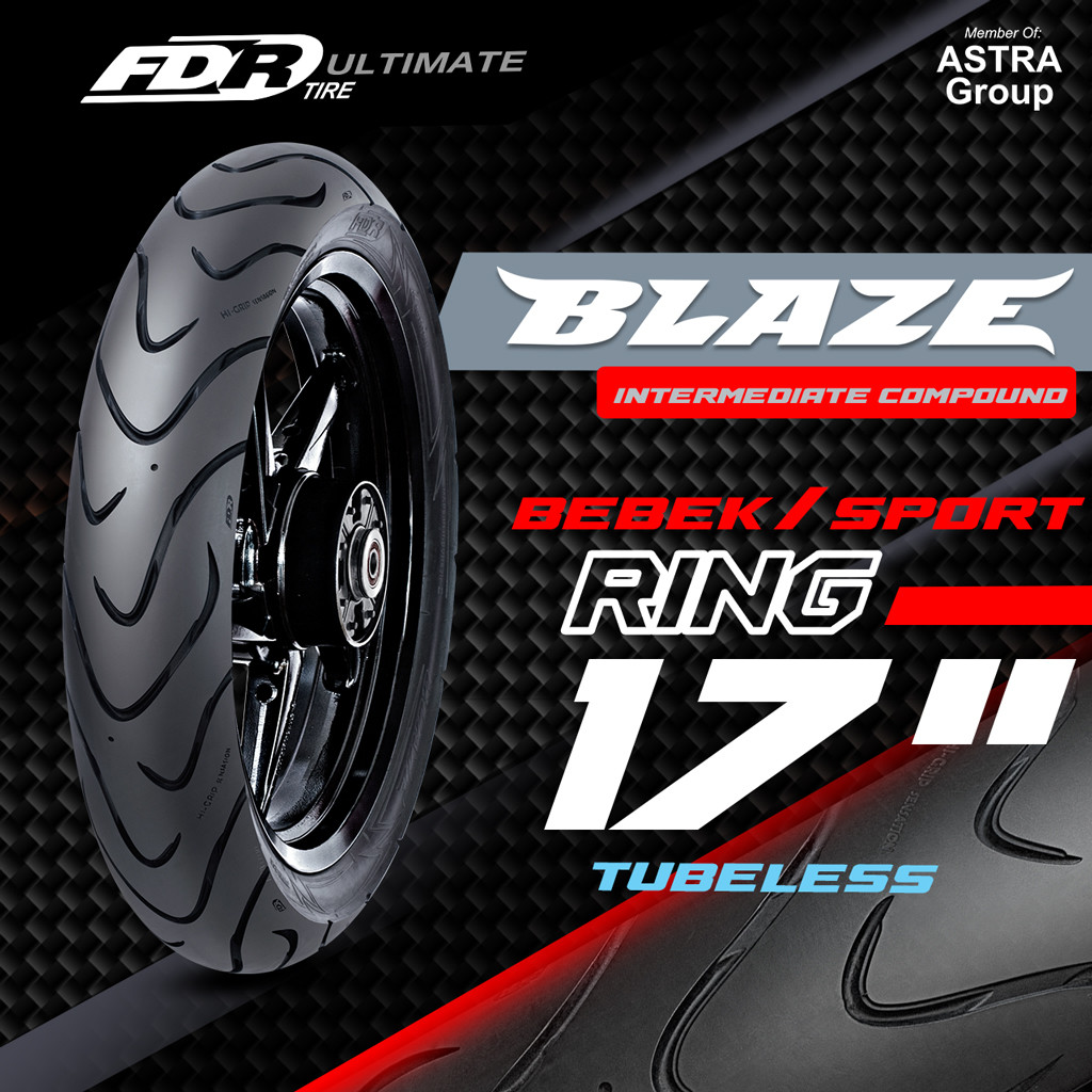 Ban Motor Tubeless FDR BLAZE Ring 17