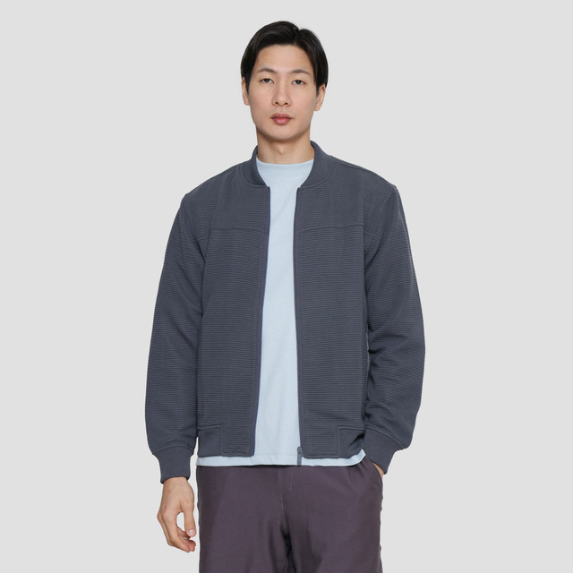 Cole Knit Ottoman Comb Jaket Pria 118444604