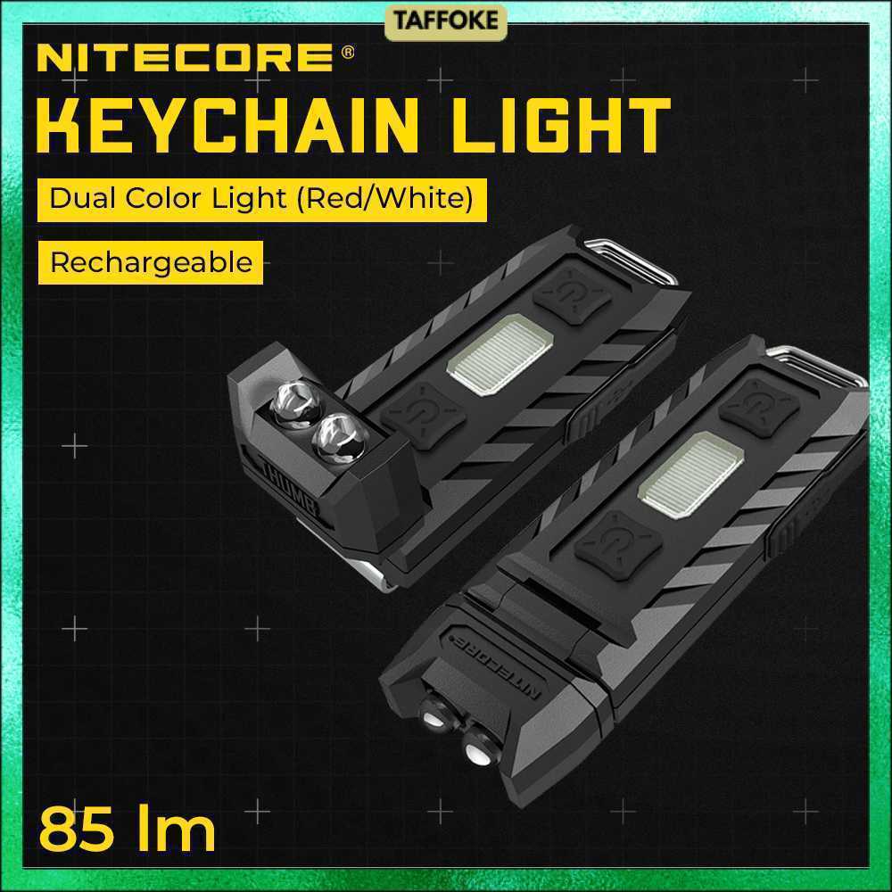 NITECORE Dual Color LED USB Rechargeable Keychain Light - THUMB