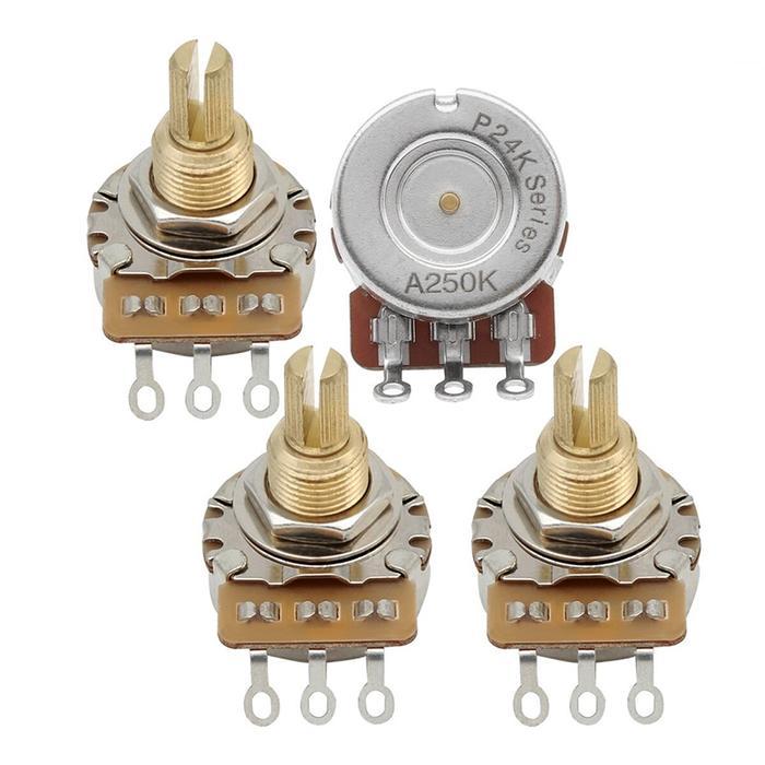 Potensio Gitar Bass Listrik 250K 500K Potensio Volume Gitar - A250K