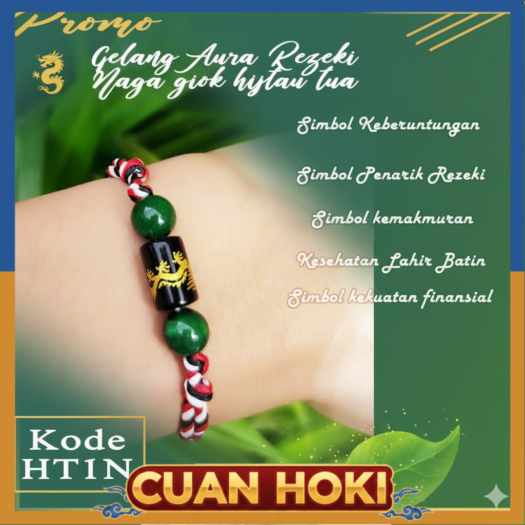 Cuan Hoki Gelang Bali Asli Gelang Giok Motif Naga Gelang Tridatu Asli Bali Gelang Tridatu Bali Gelan
