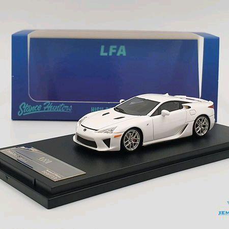 STANCE HUNTERS LEXUS LFA WHITE DIECAST SKALA 64