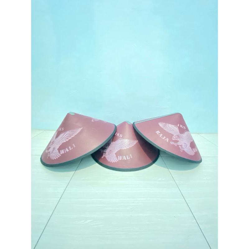 Caping Spons Plus Tali Dagu Caping Topi Petani Waterproof