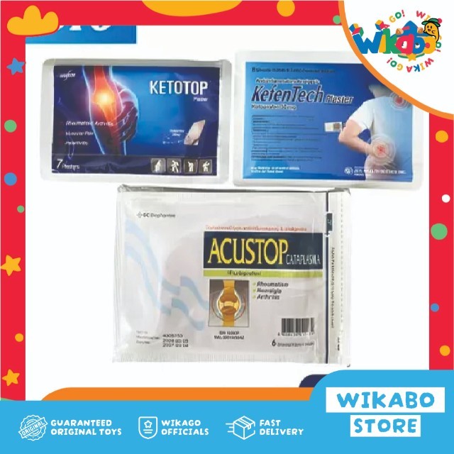 KOYO KEFENTECH KETOTOP PLASTER ORIGINAL TERMURAH READY SIAP KIRIM