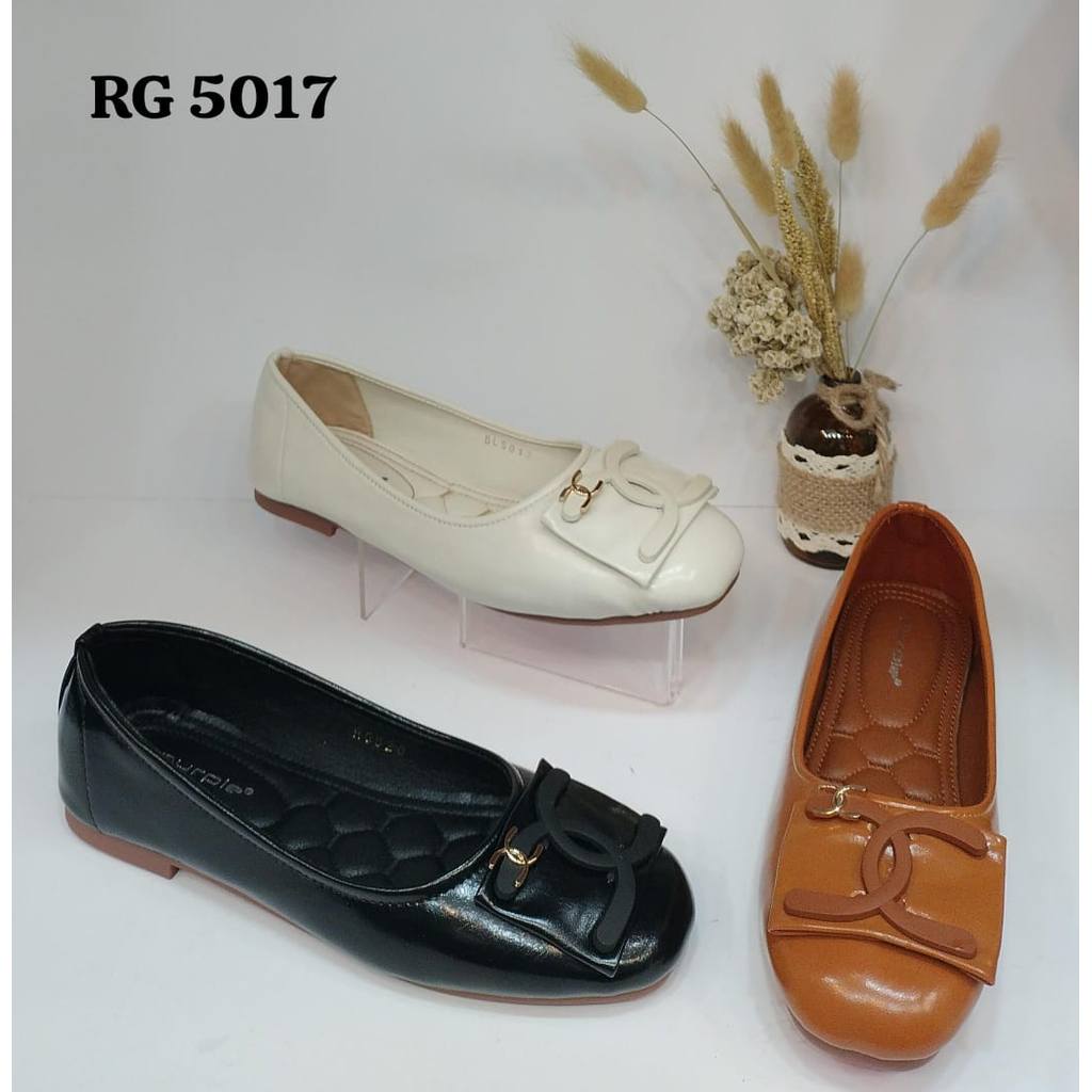 Purple RG 5017 Sandal Selop Wanita Tan 36-40