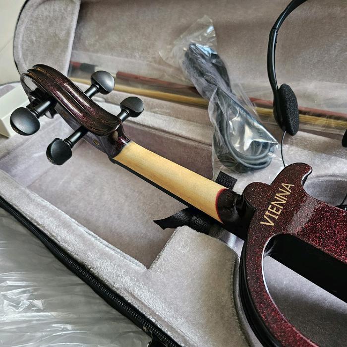 Biola elektrik Vienna original High Quality - packing biasa