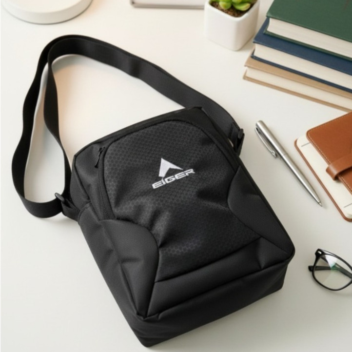 Promo EIGER1989 Sender Shoulder Bag 1.1 Tas Selempang Pria Wanita Premium - SLS89