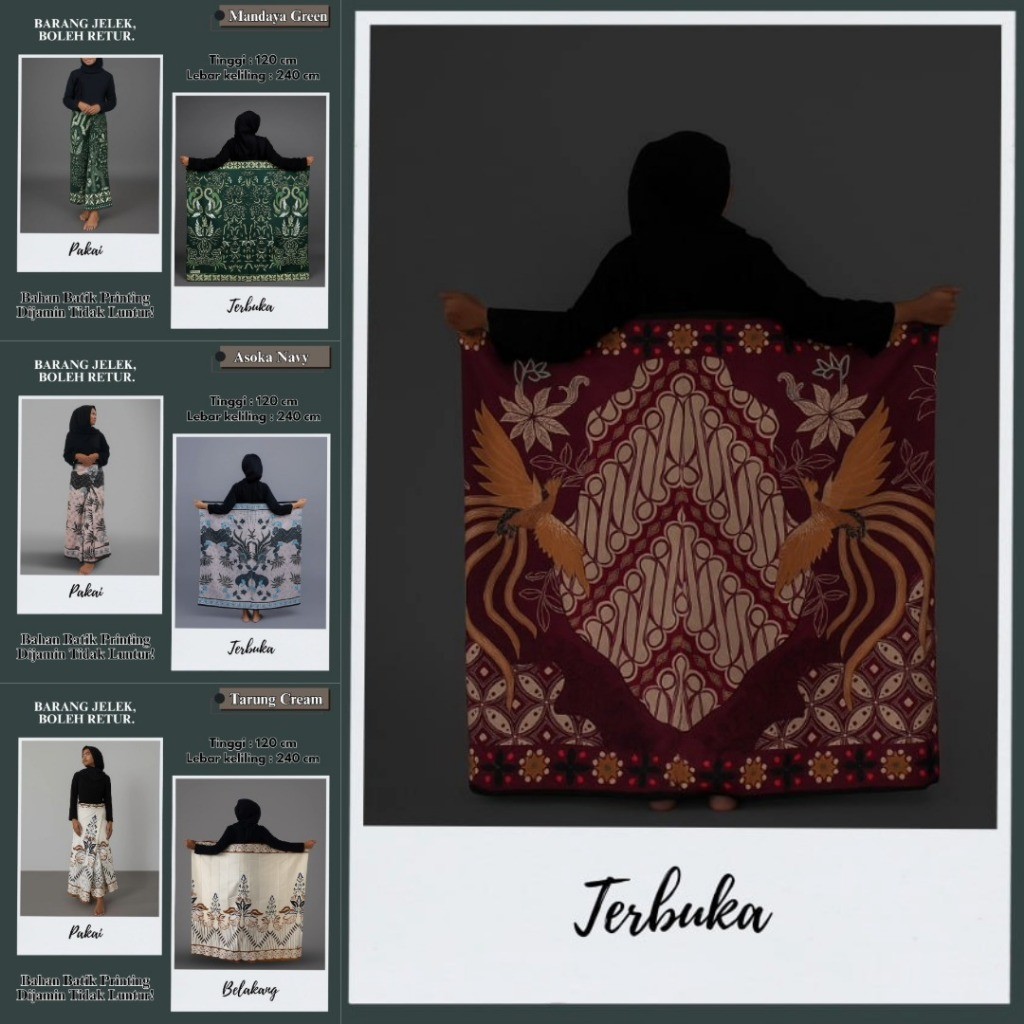 Sarung Goyor Santriwati / Sarung Santri Putri / Sarung For Traveling / Sarung Santri Putri