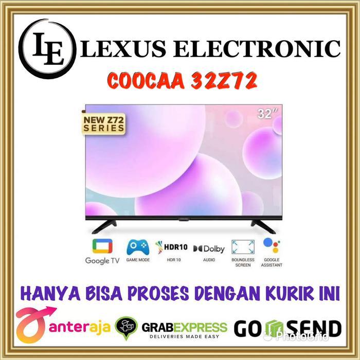 COOCAA LED SMART TV 32 INCH | 32Z72 | Z72 | GOOGLE TV | FLICKER FREE