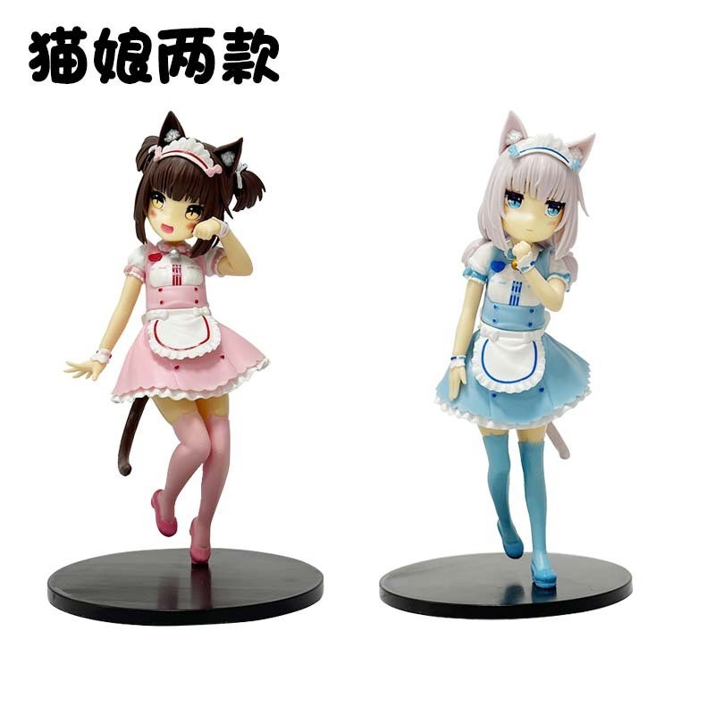 18cm NEKOPARA Anime Figure Kawaii Girl ocola Action Figure Cute Maid Vanilla Figurine PVC Collection