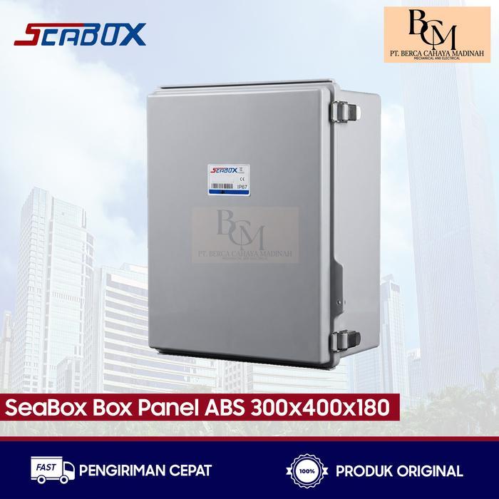 Box Panel ABS 300x400x180 IP67 Panel listrik plastik 40x30 Seabox
