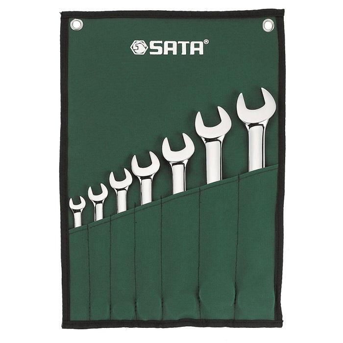 Combination Wrench SET 7 Pcs METRIC Kunci Ring Pas 09070 SATA TOOLS