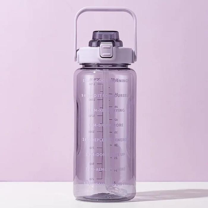 BEKALE BOTOL MINUM VIRAL 2 LITER BENING 2000 ML GRATIS STICKER BOTOL KEKINIAN RANDOM Bottles Kitchen