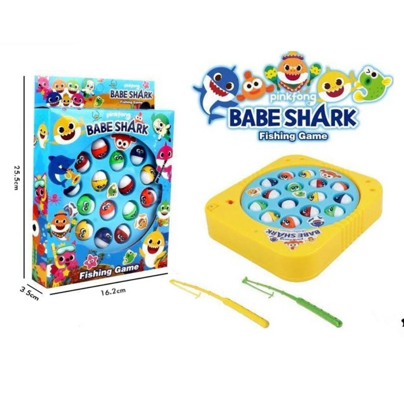 PANCINGAN FISHING GAME BABY SHARK DUS IKAN FISH FISHING 6898