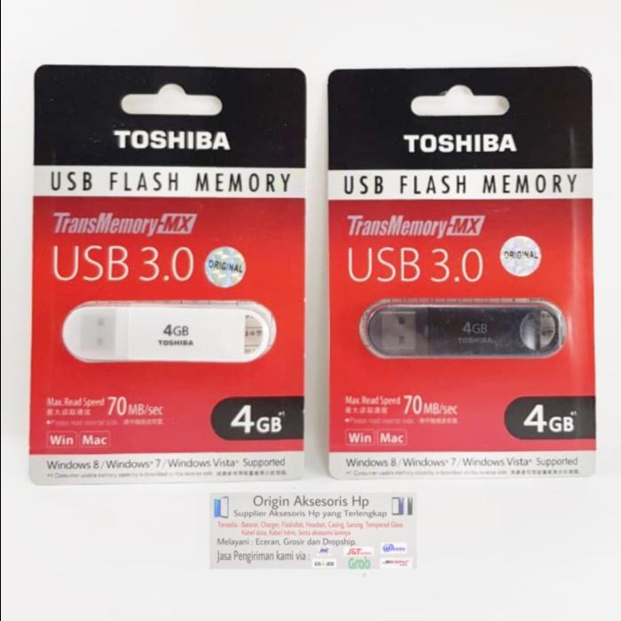 DATAXA ORIGINAL Flashdisk Toshiba 4GB 4 GB USB Original - Putih