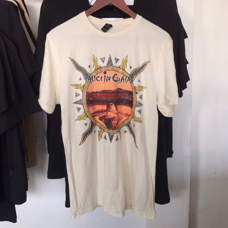 Hot selling KAOS BAND OFFICIAL ALICE IN CHAINS - VINTAGE DIRT SUN