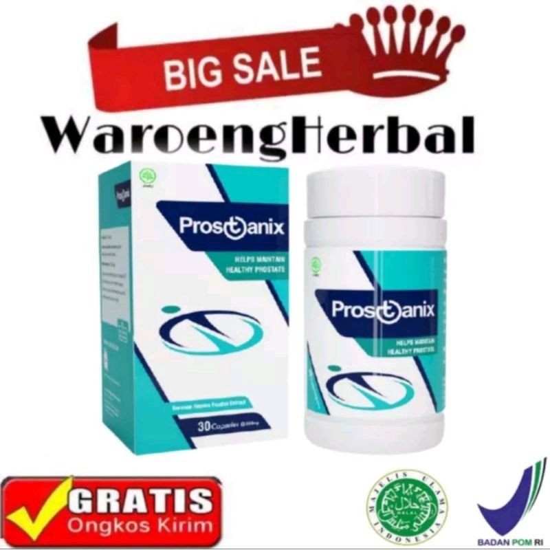 (TERAMPUH) Prostanix 100% Asli Herbal Original Obat Prostat Ampuh