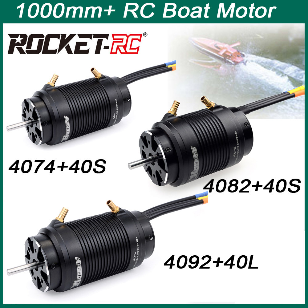 Rocket 4074 4082 4092 1900KV 1600KV 1520KV 1250KV 2250KV 1700KV Brushless Motor Water Cooling Jacket