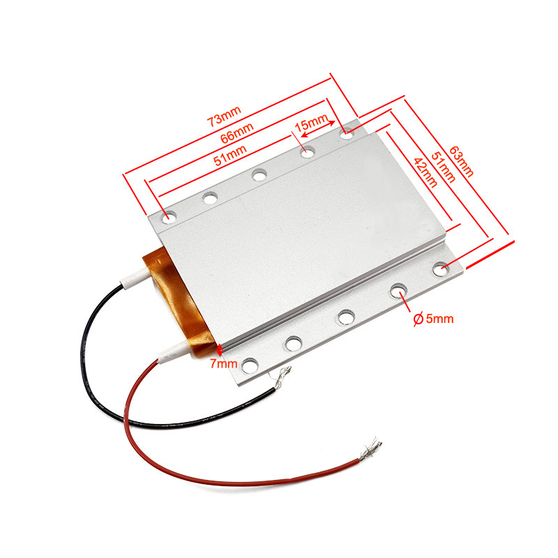 PTC Heater Element Thermostat 220V 73x63x7mm PTC Heating Element 180230270C Constant Temperature Hea