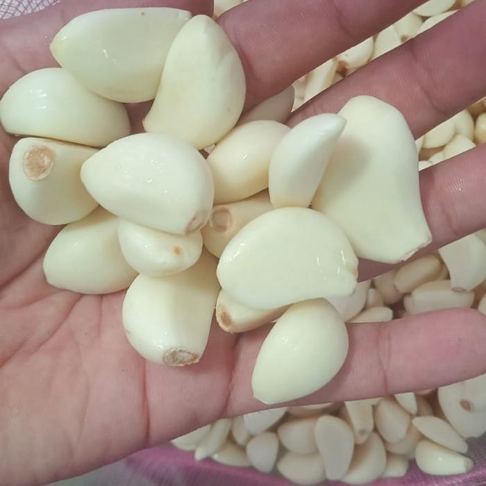 bawang putih kupas fresh 20kg/bawang putih Honam kupas 20kg fresh