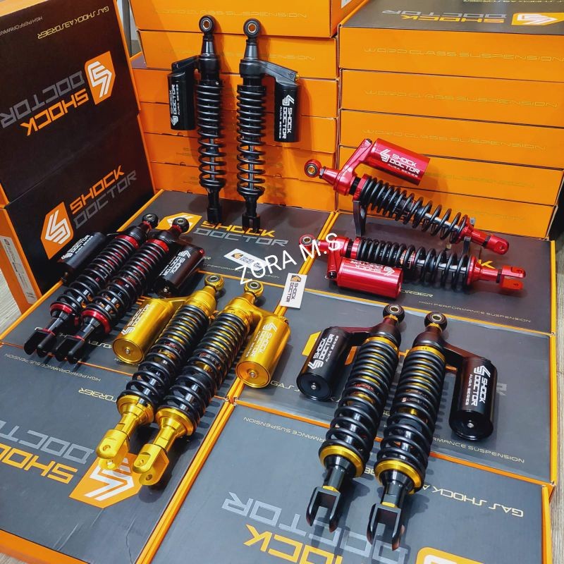 JAMINAN PRODUK ORI  Series Kolaborasi Shock Doctor  / Biondi Tabung type aurora series PCX 160,PCX 1