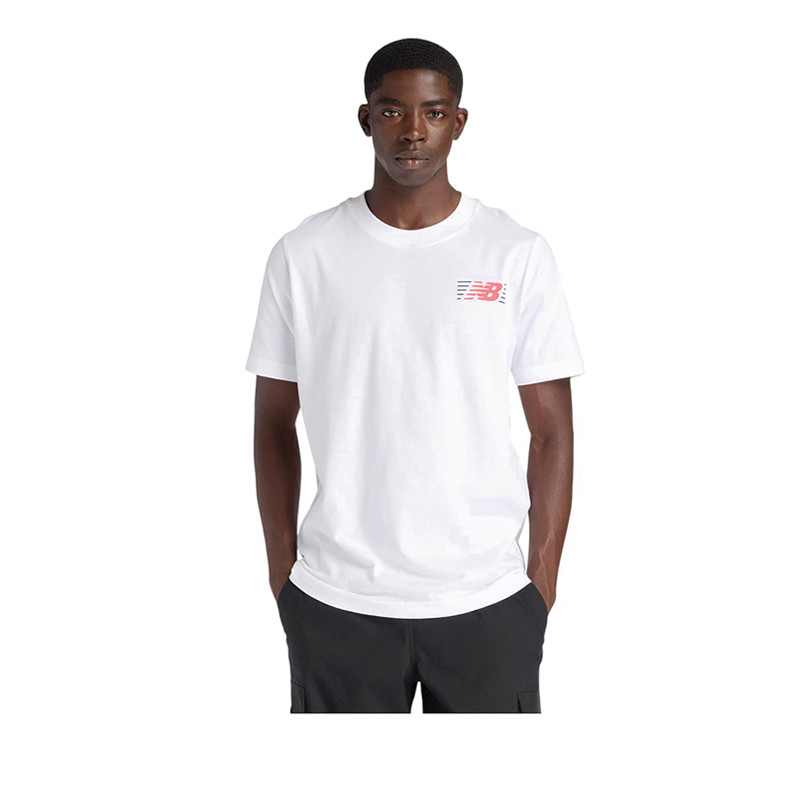 New Balance Lines Men's Tshirt - White