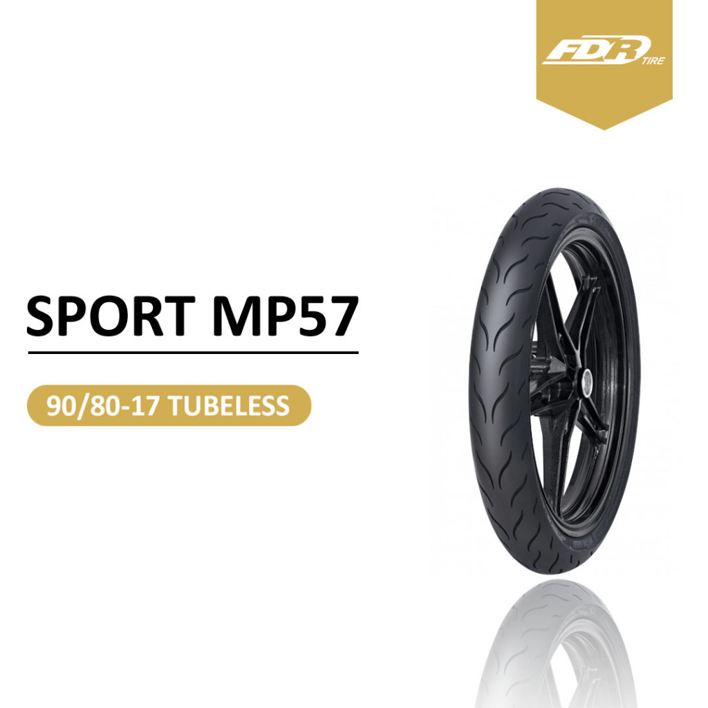 Ban FDR Racing Sport MP 57 Soft Compound Tubeless Ban Racing Mp57 ring 17