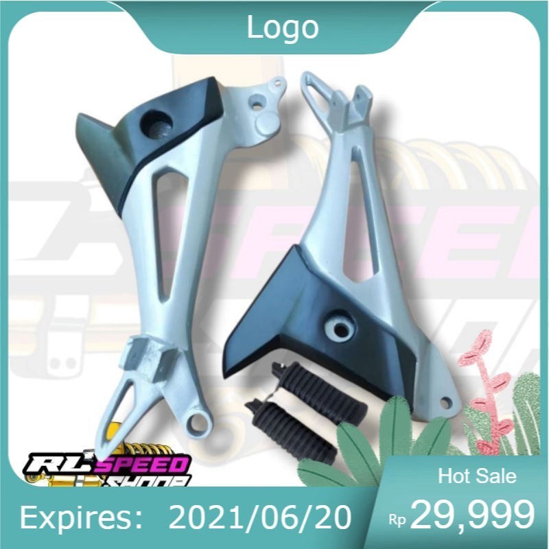 Power Footstep Belakang Supra X 125 New Dudukan Step Pijakan Kaki Belakang Supra X 125 New