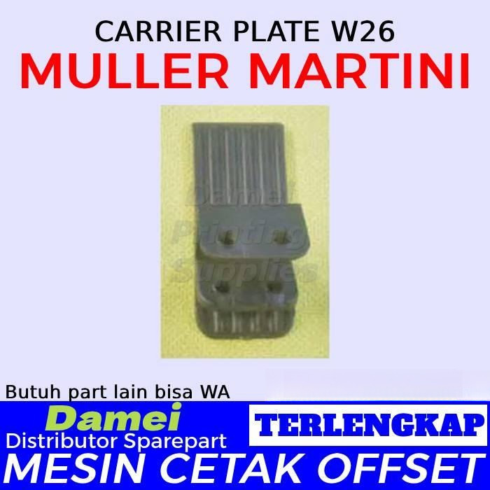Martini Muller Carrier plate Part Mesin Jahit Stitch Plate