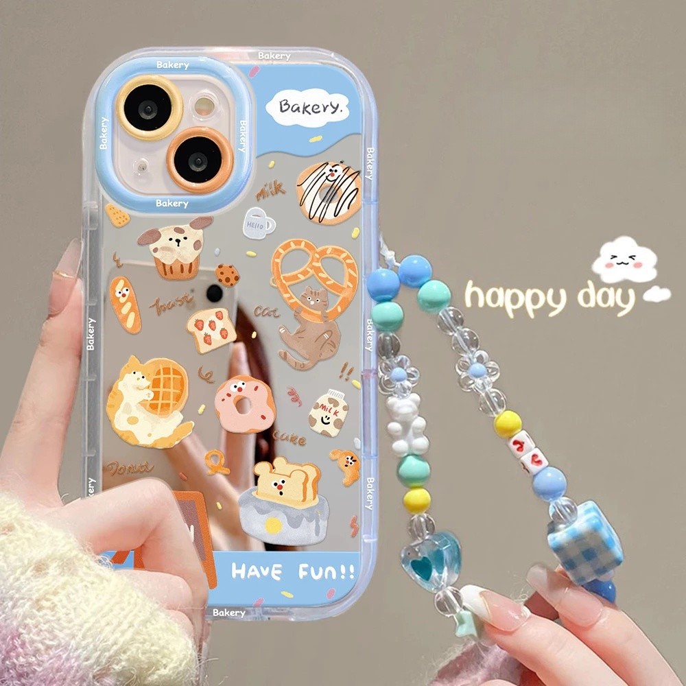 case REDMI Casing ponsel cermin Kompatibel Untuk REDMI13C 9C 12 NOTE11PRO NOTE12PRO NOTE14 POCO C65 