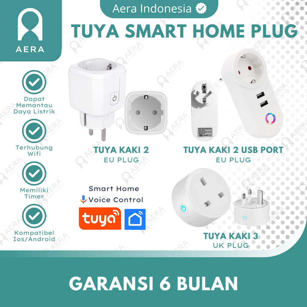 Tuya Smart Plug | Oversteker Kaki 3 | Tuya Smart Home Kaki 3 / Kaki 2 / Kaki 2 + USB | Tuya Smart Pl