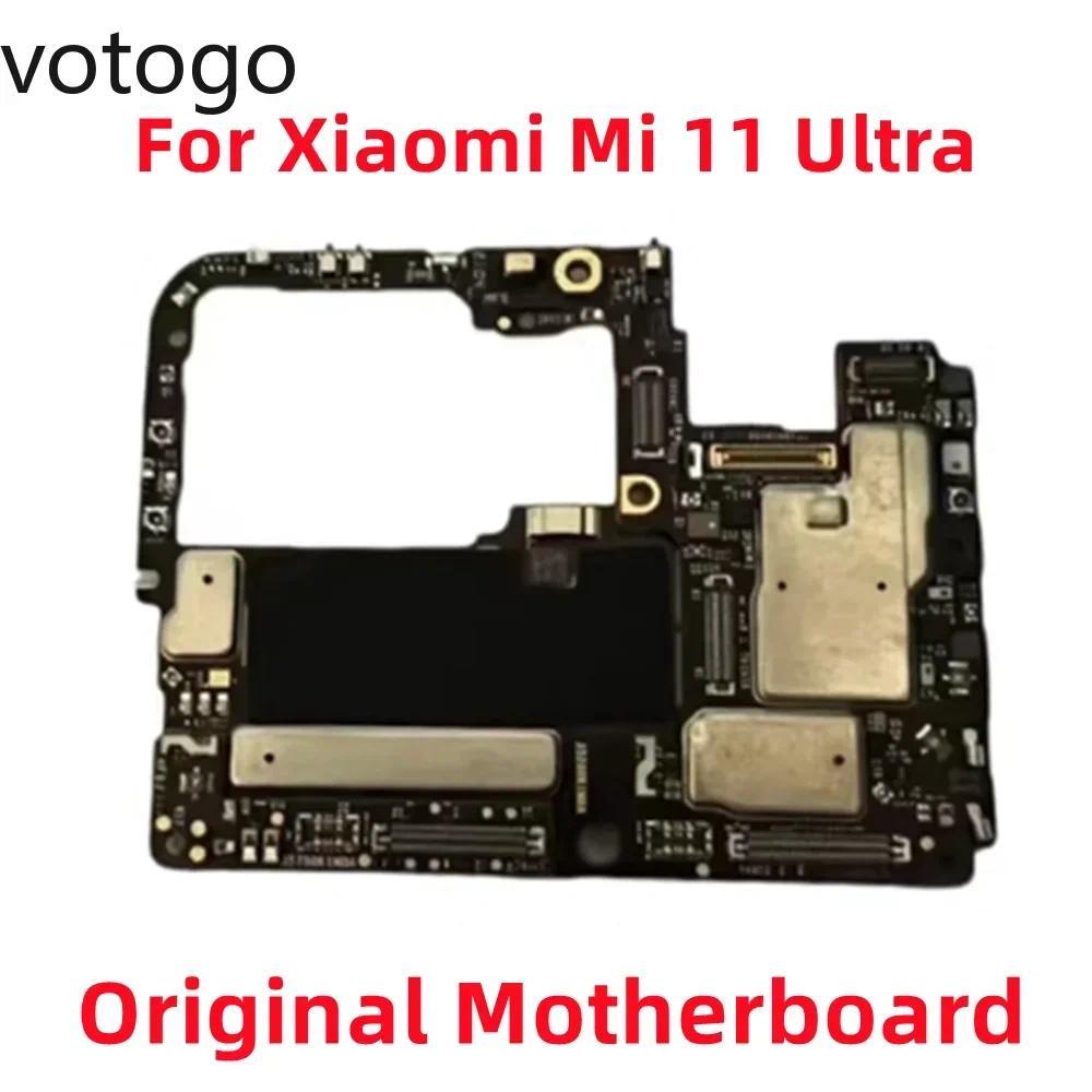 Original Mainboard For Xiaomi Mi 11 Ultra 5G Unlocked Main Logic Board ip Circuit M2102K1G Motherboa
