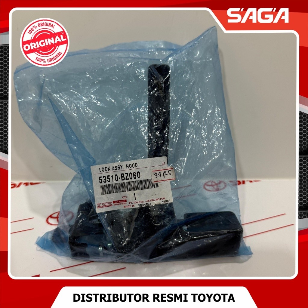 SAGA | Pengunci Kap Mesin / Lock Assy Hood Rush 2018-2020 Original Toyota 53510-BZ060