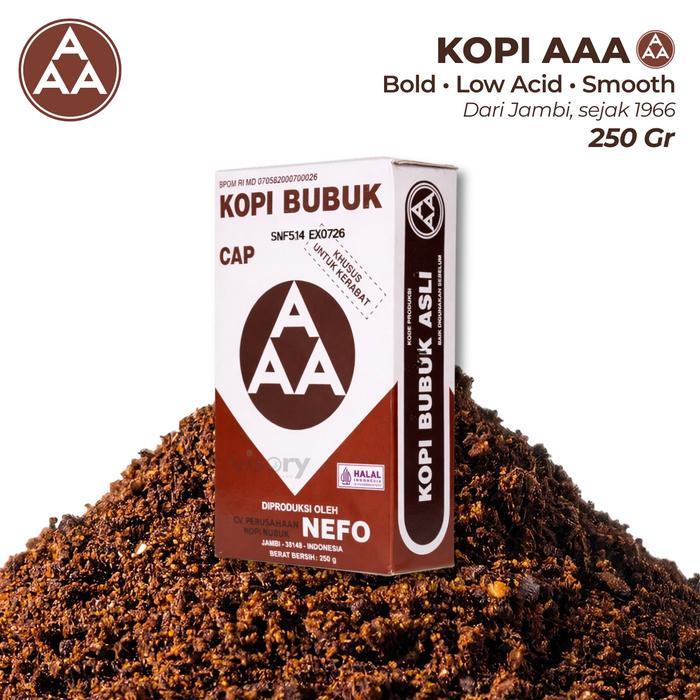 KOPI AAA 250 GRAM KOPI ASLI JAMBI KOPI AAA KHUSUS KERABAT