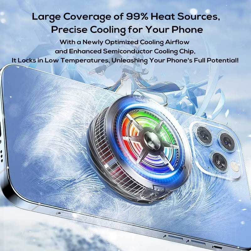 MEMO NEIKU Z1 PHONE COOLER HP HANDPHONE HAND PHONE PENDINGIN HP GAMING UNIVERSAL FANCOOLER FAN COOLE