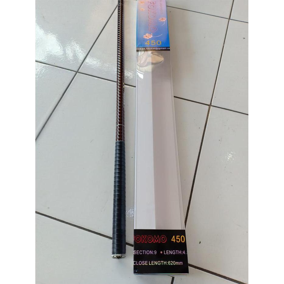 Joran Tegek Battle X Fokomo 450 Ruas Panjang Carbon - 360