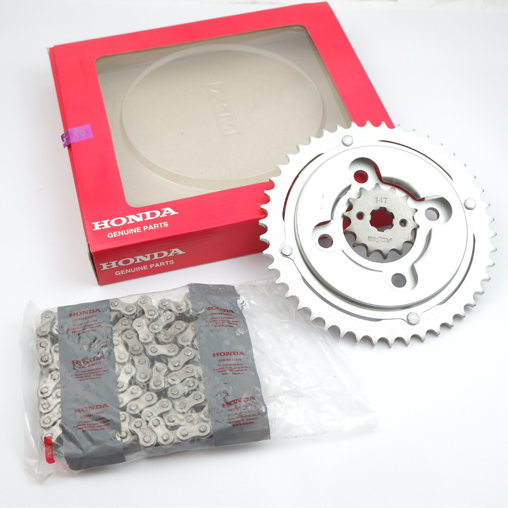 ori Gear Set megapro gir rantai Honda GL Pro - KEH taufiq onderdil motor