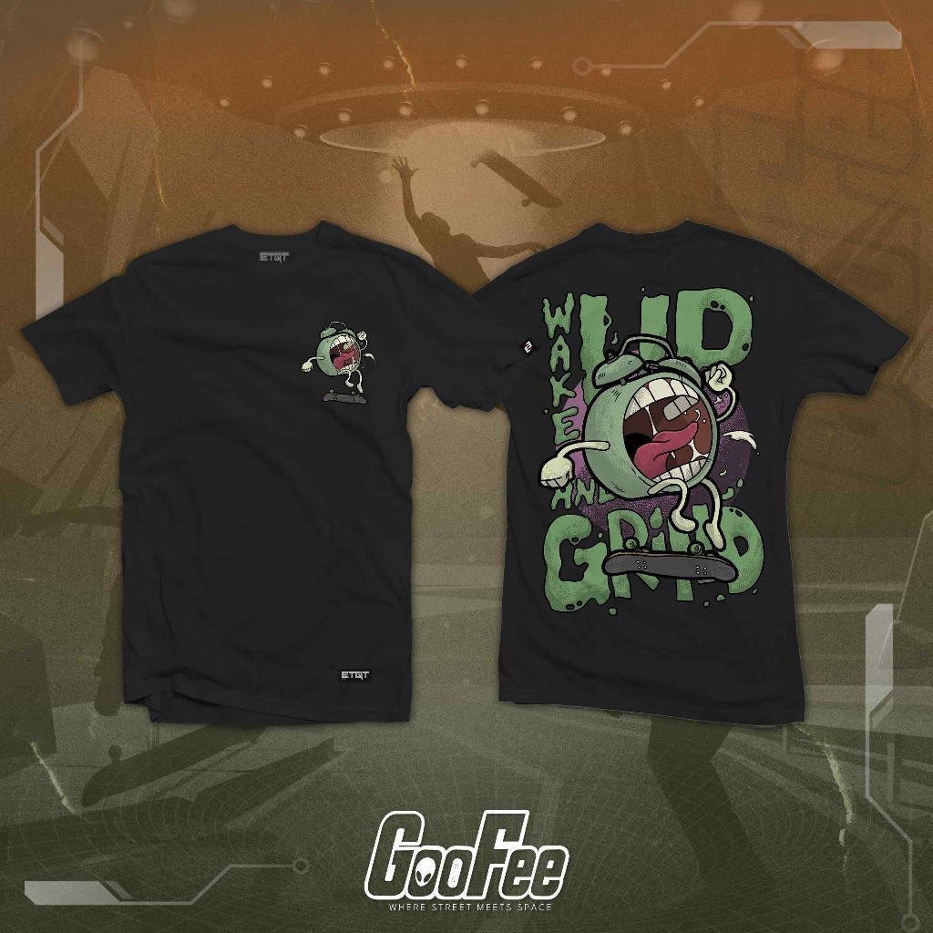 GooFee - ETQT WorldWide - Unisex - ETQT Brand Shirt - Wake Up and Grind