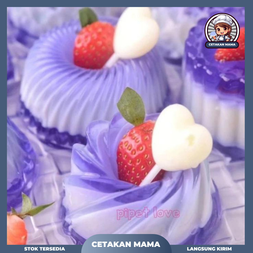 Pipet Vla / Pipet Fla / Pipet Puding / Pipet Mini / Macaroon Cupcake / Food Infuser / Pipet Fla Sela