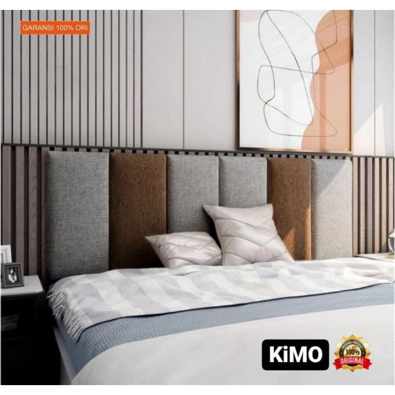 Sandaran tempat tidur springbed - wall panel - dekorasi dinding - busa pelindung dinding bumper mat 